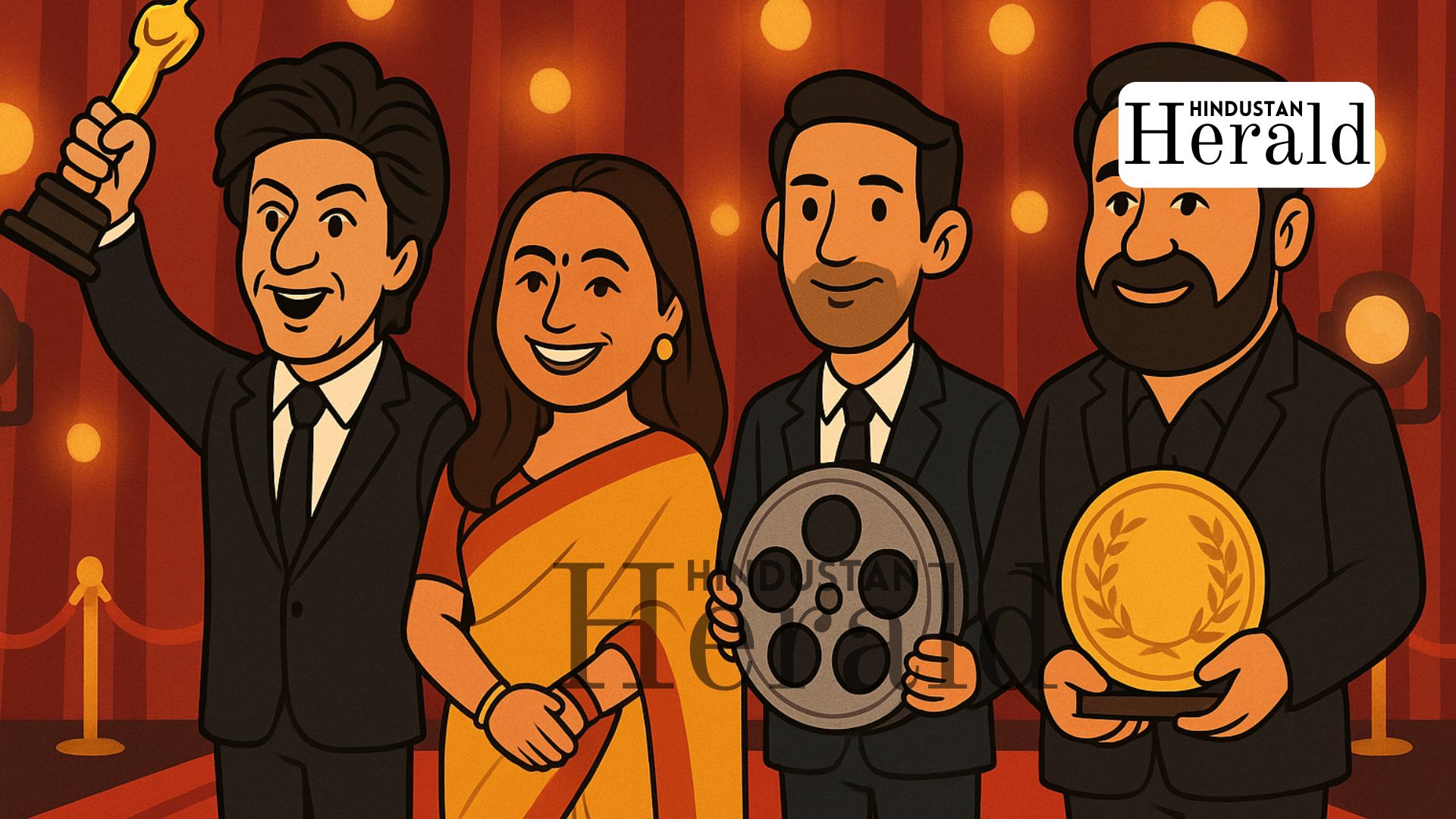 71st National Film Awards Shah Rukh Khan, Rani Mukerji, Mohanlal