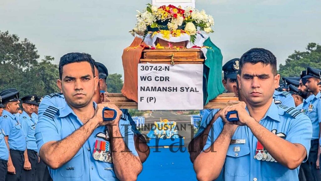 Kangra Wing Cmdr Namansh Syal 