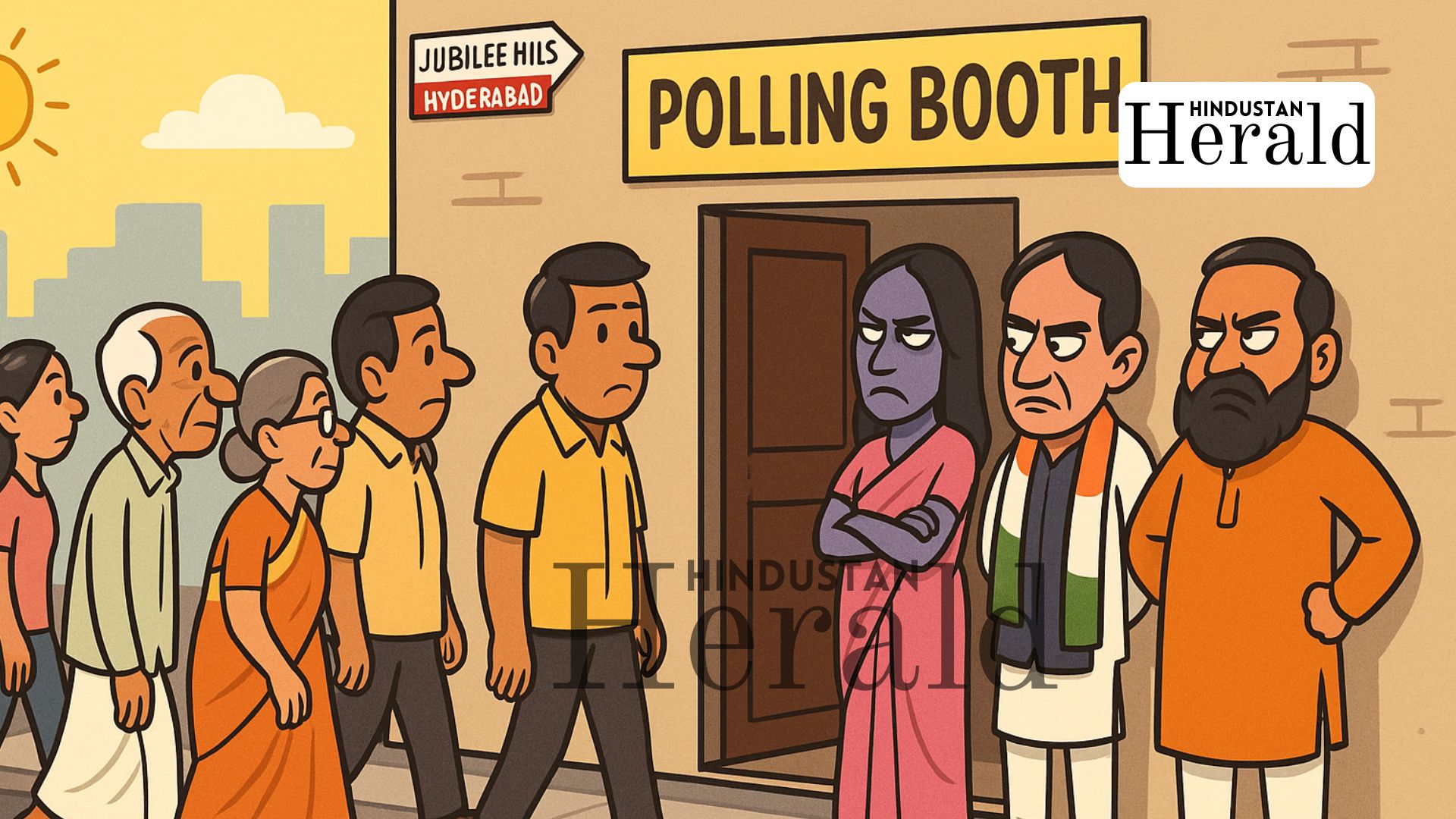 Jubilee Hills Bypoll voting
