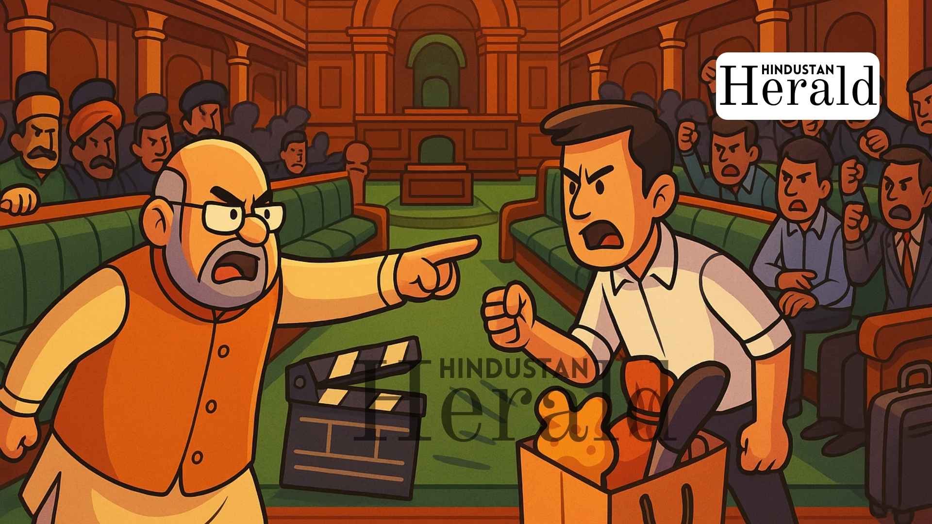 Amit Shah Parliament