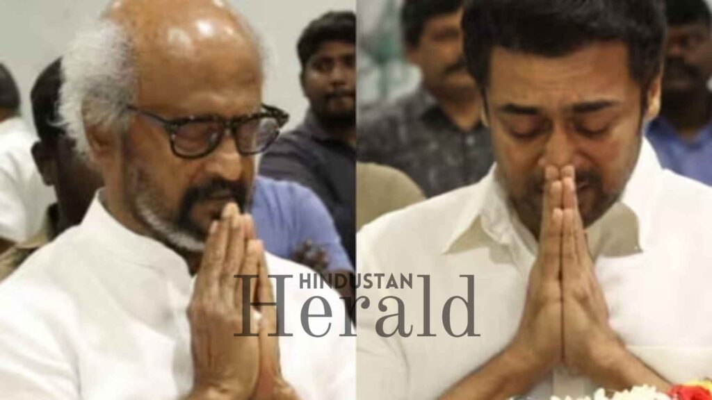 AVM Saravanan Suriya And Rajinikanth