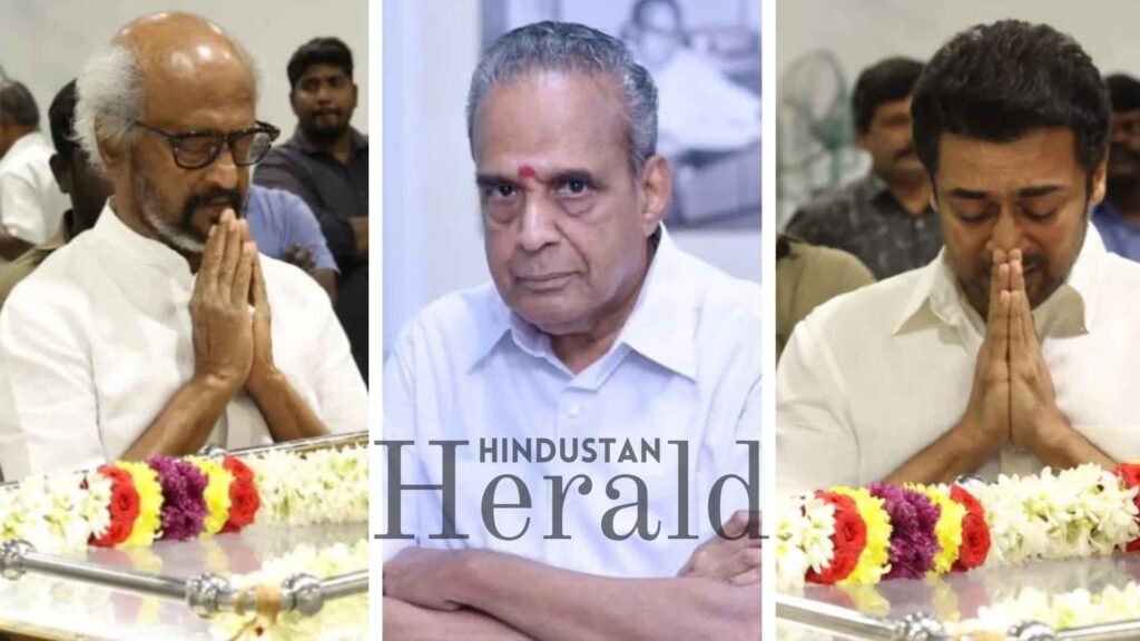 AVM Saravanan Suriya And Rajinikanth