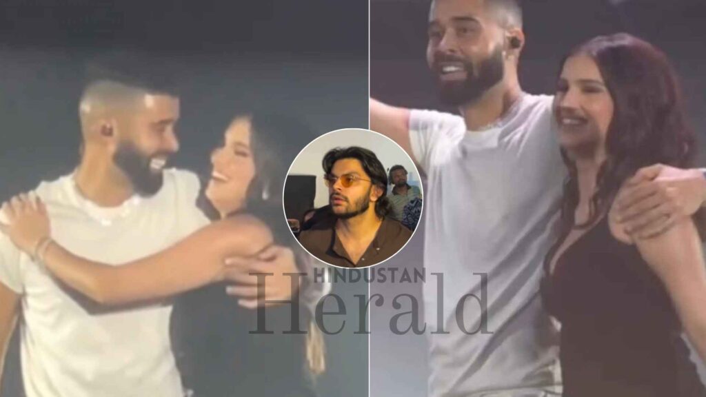 AP Dhillon Tara Sutaria concert