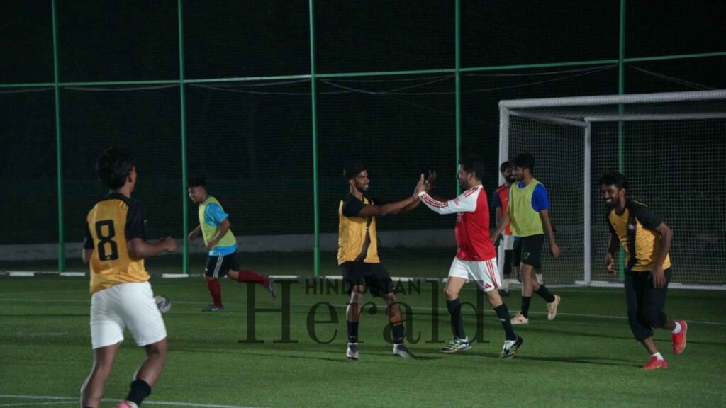 Revanth Reddy Messi match