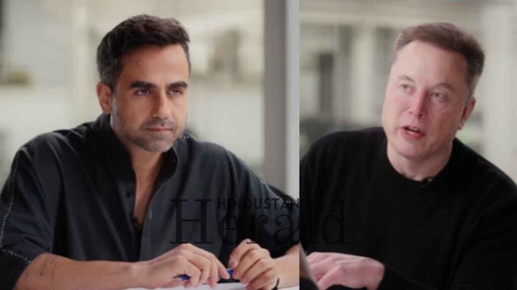 Elon Musk Nikhil Kamath, India