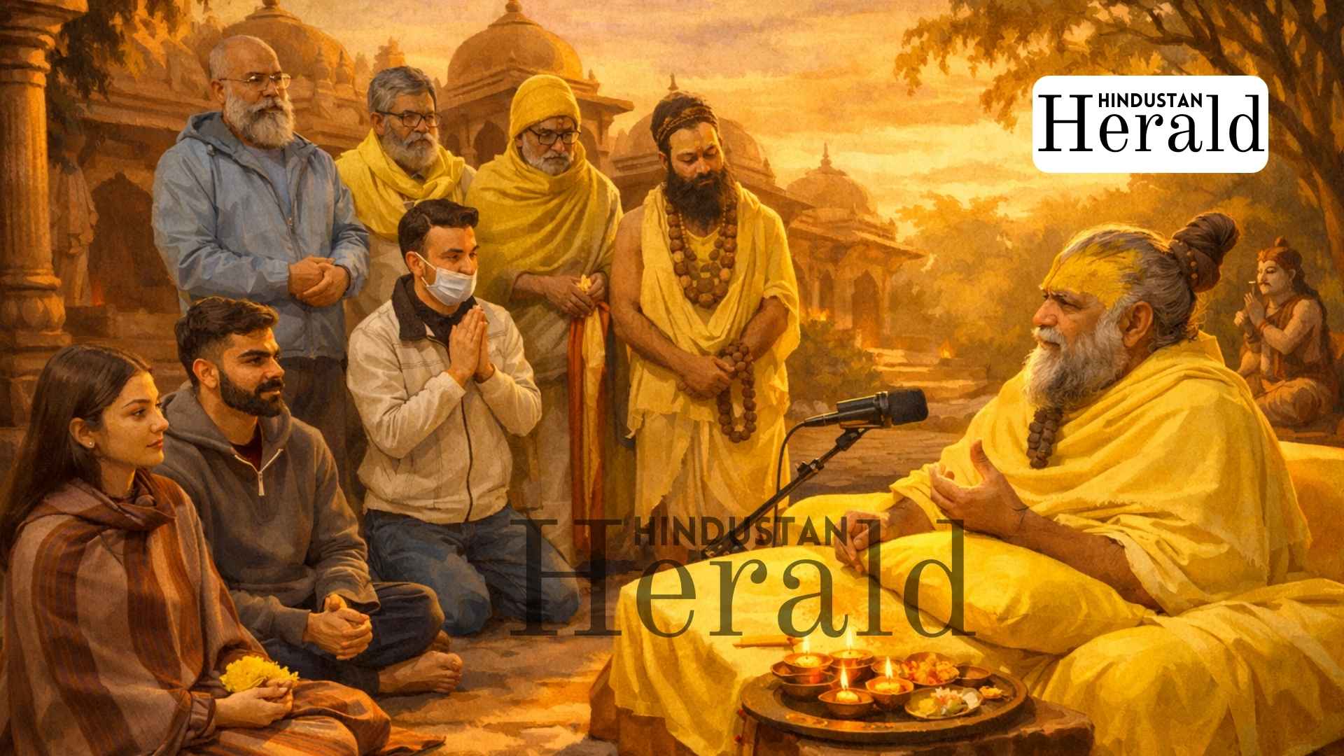 Virat Kohli Premanand Maharaj visit