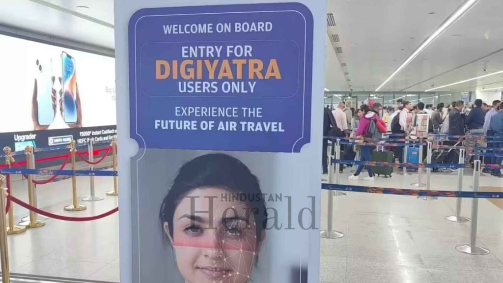 DigiYatra facial recognition glitch