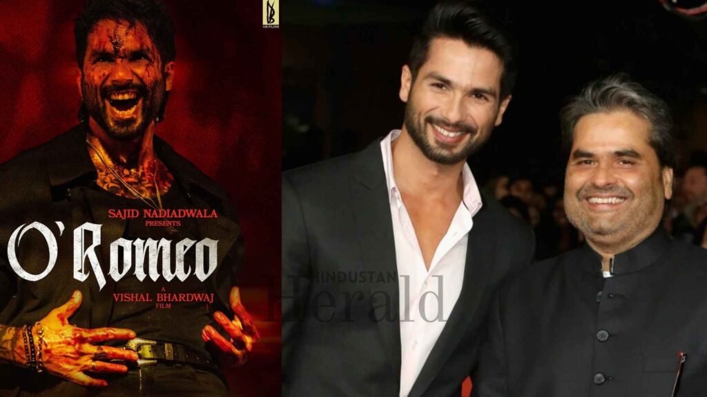 Shahid Kapoor, O'Romeo first look