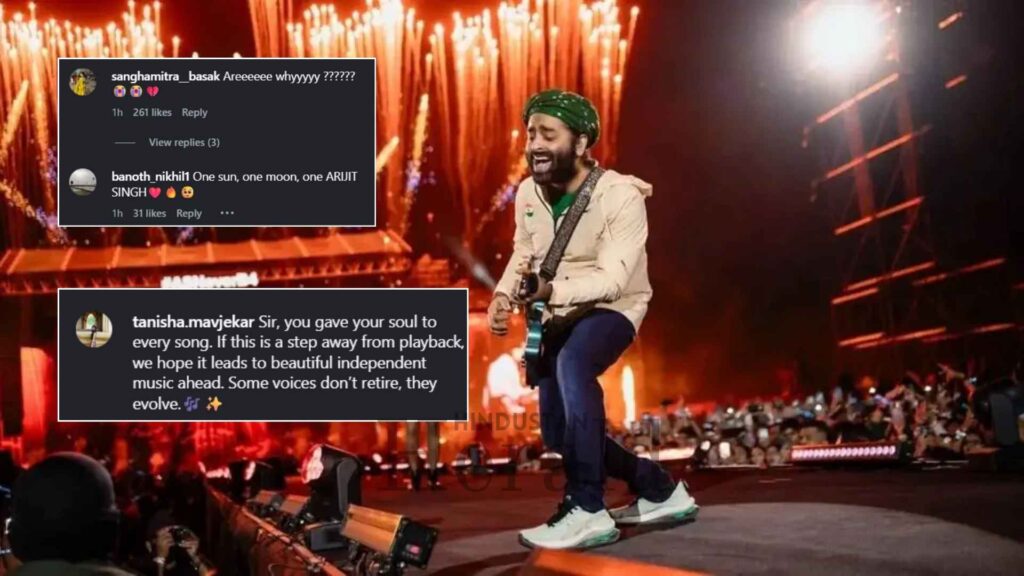 Arijit Singh retirement