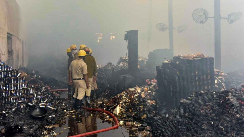 Anandapur Warehouse Fire