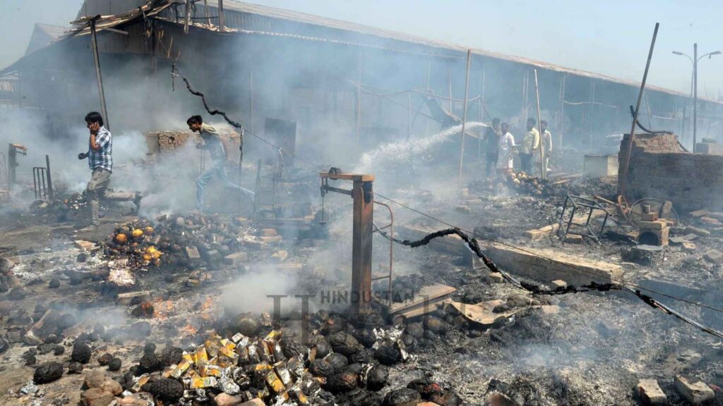 Anandapur Warehouse Fire