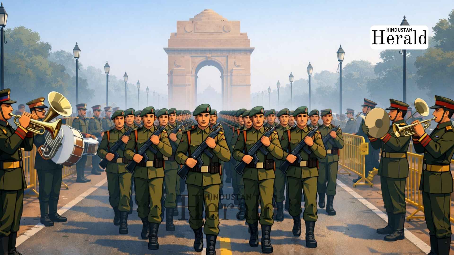 Republic Day Rehearsal