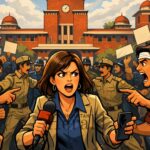 Delhi University Protest