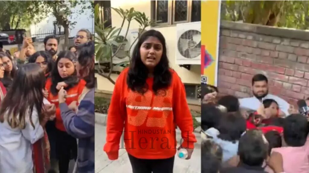 Delhi University Protest