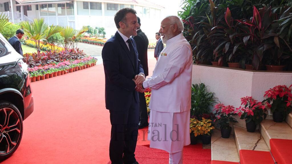 Emmanuel Macron Mumbai Run