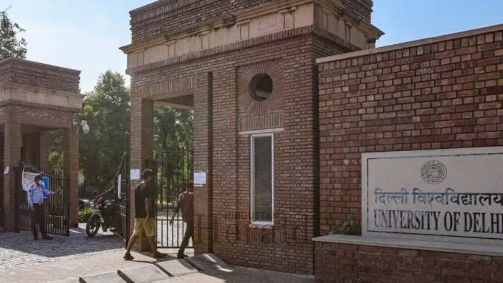 Delhi University Protest