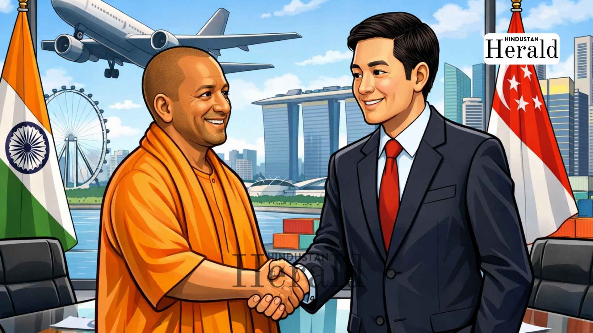 Yogi Adityanath Singapore
