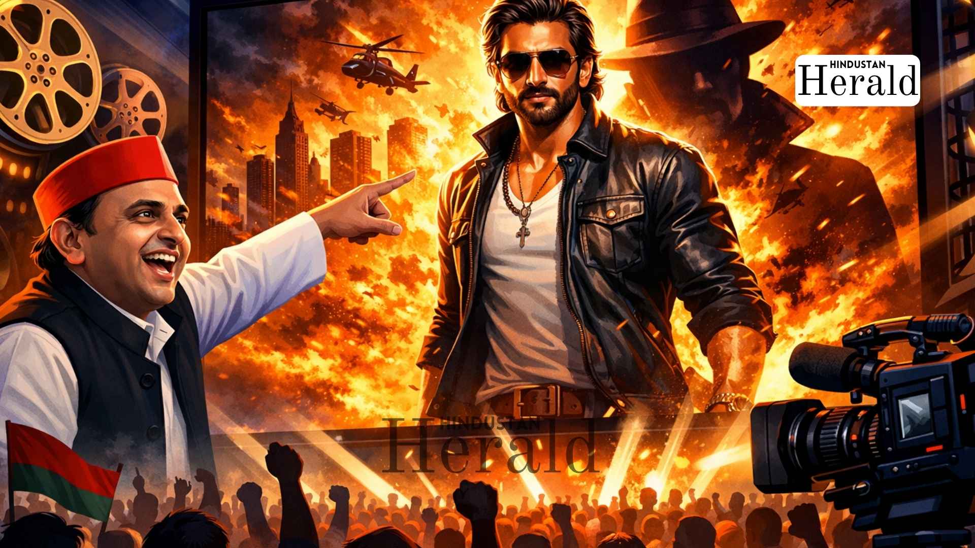 Akhilesh yadav Dhurandhar Propaganda