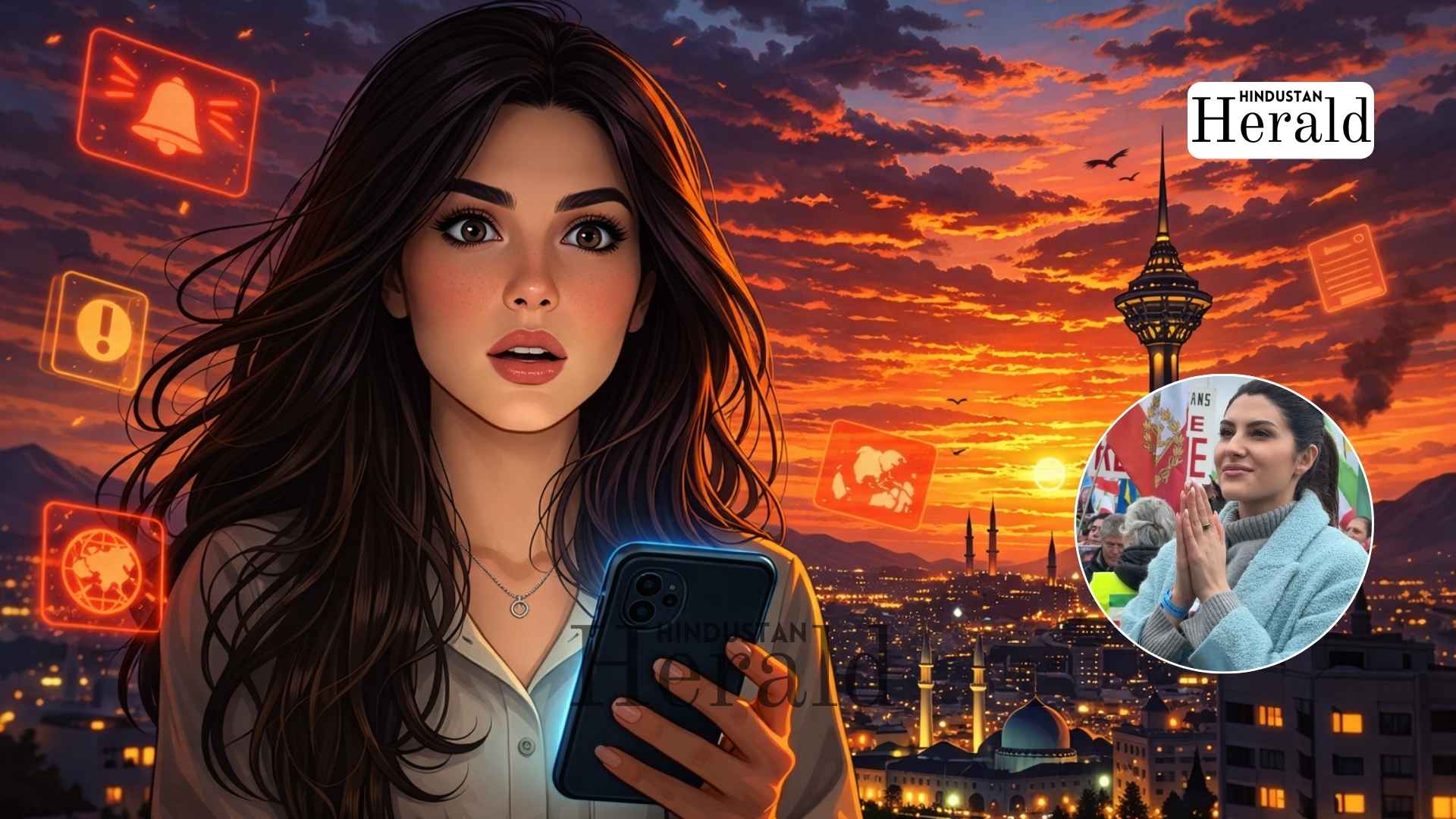 Elnaaz Norouzi Reacted