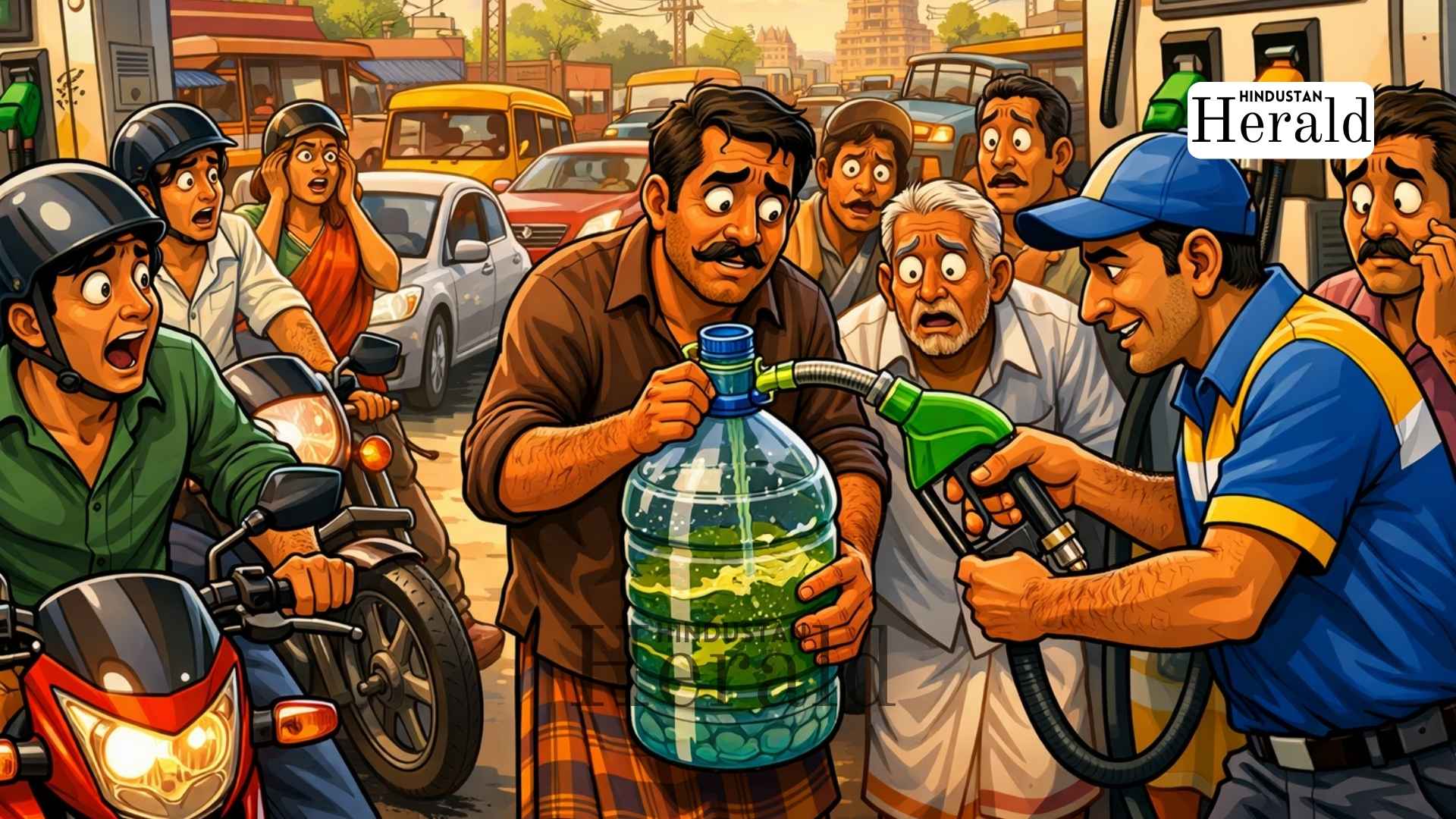 Fuel Panic Buying India