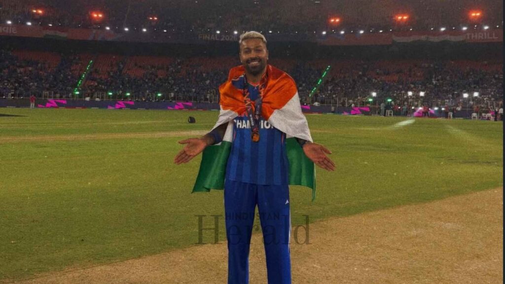Hardik Pandya Flag