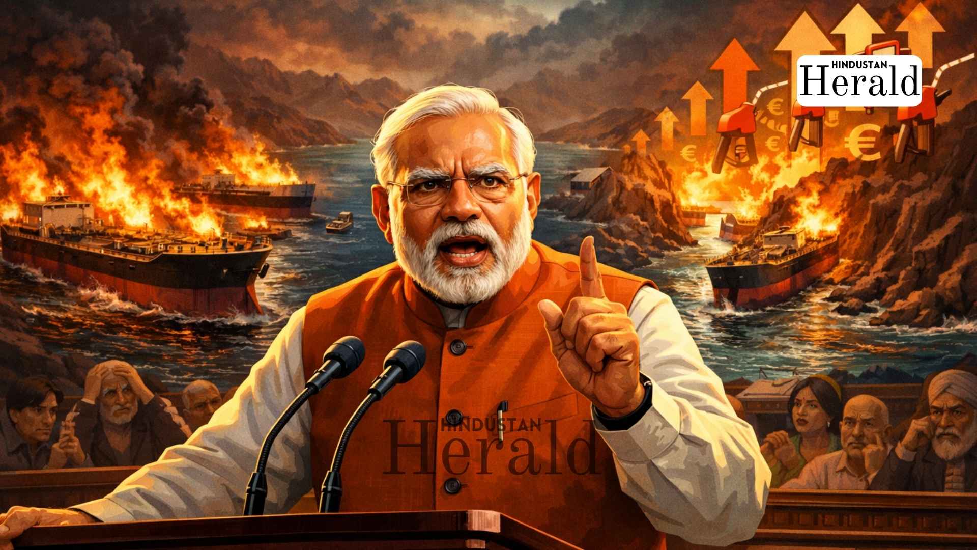 India West Asia Energy Crisis