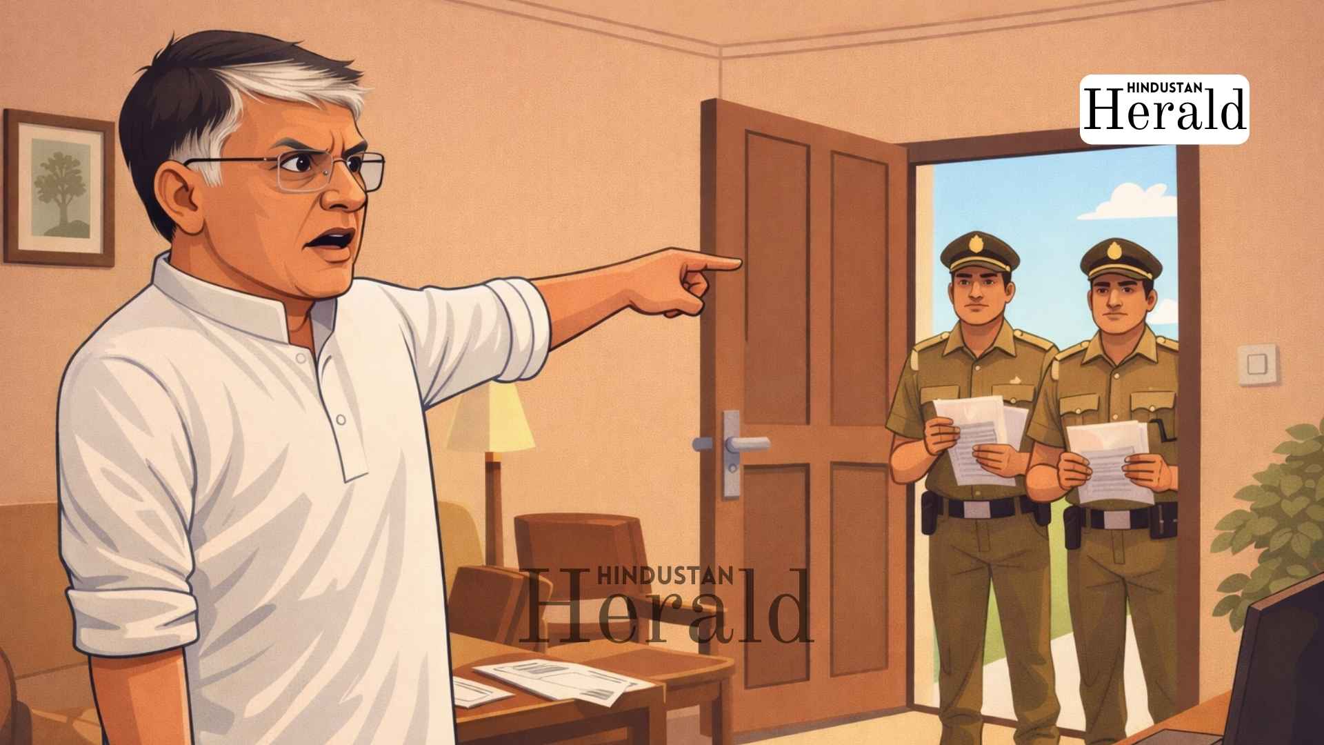 Assam Police Search Pawan Khera