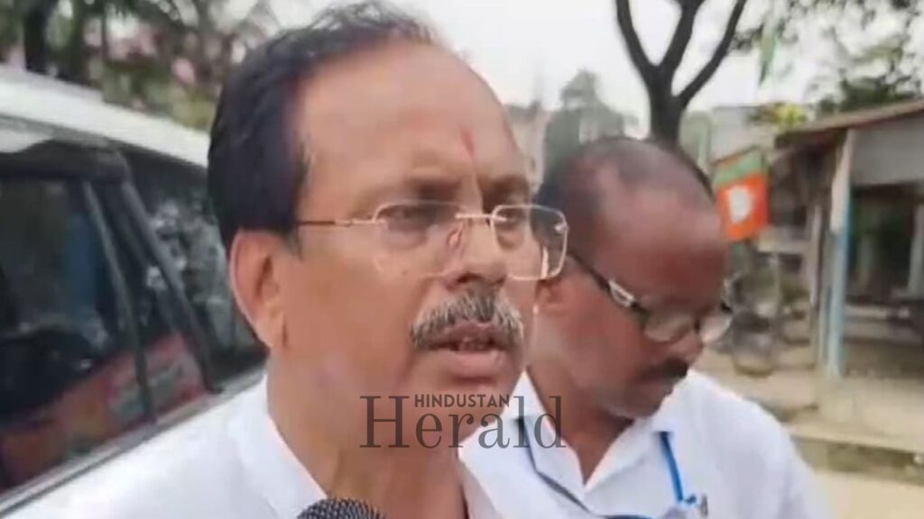 BJP Candidate Suvendu Sarkar