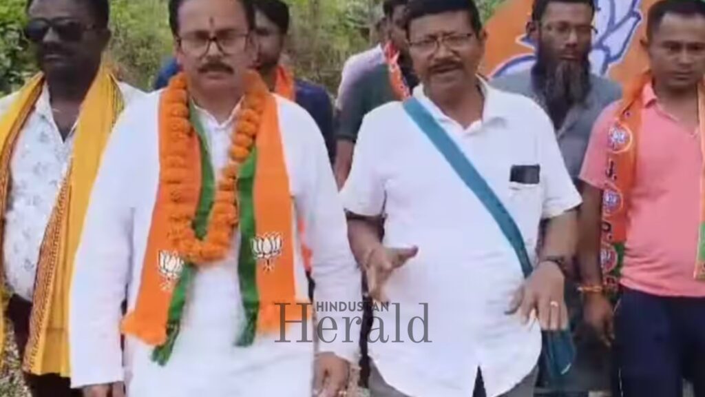 BJP Candidate Suvendu Sarkar