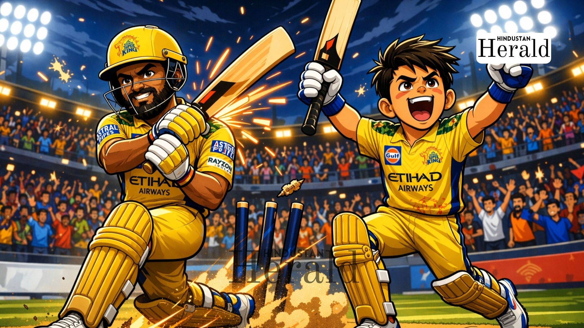 CSK vs KKR IPL 2026 First Innings