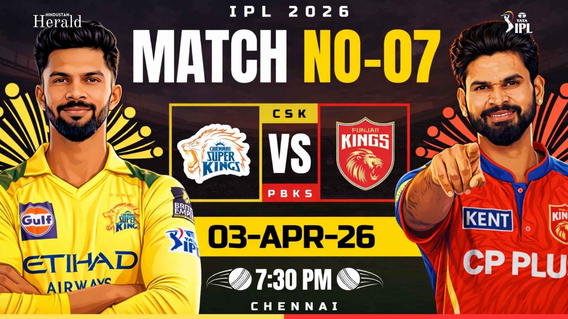 CSK vs PBKS