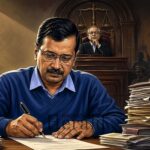 Kejriwal and Justice Swarana Kanta Sharma