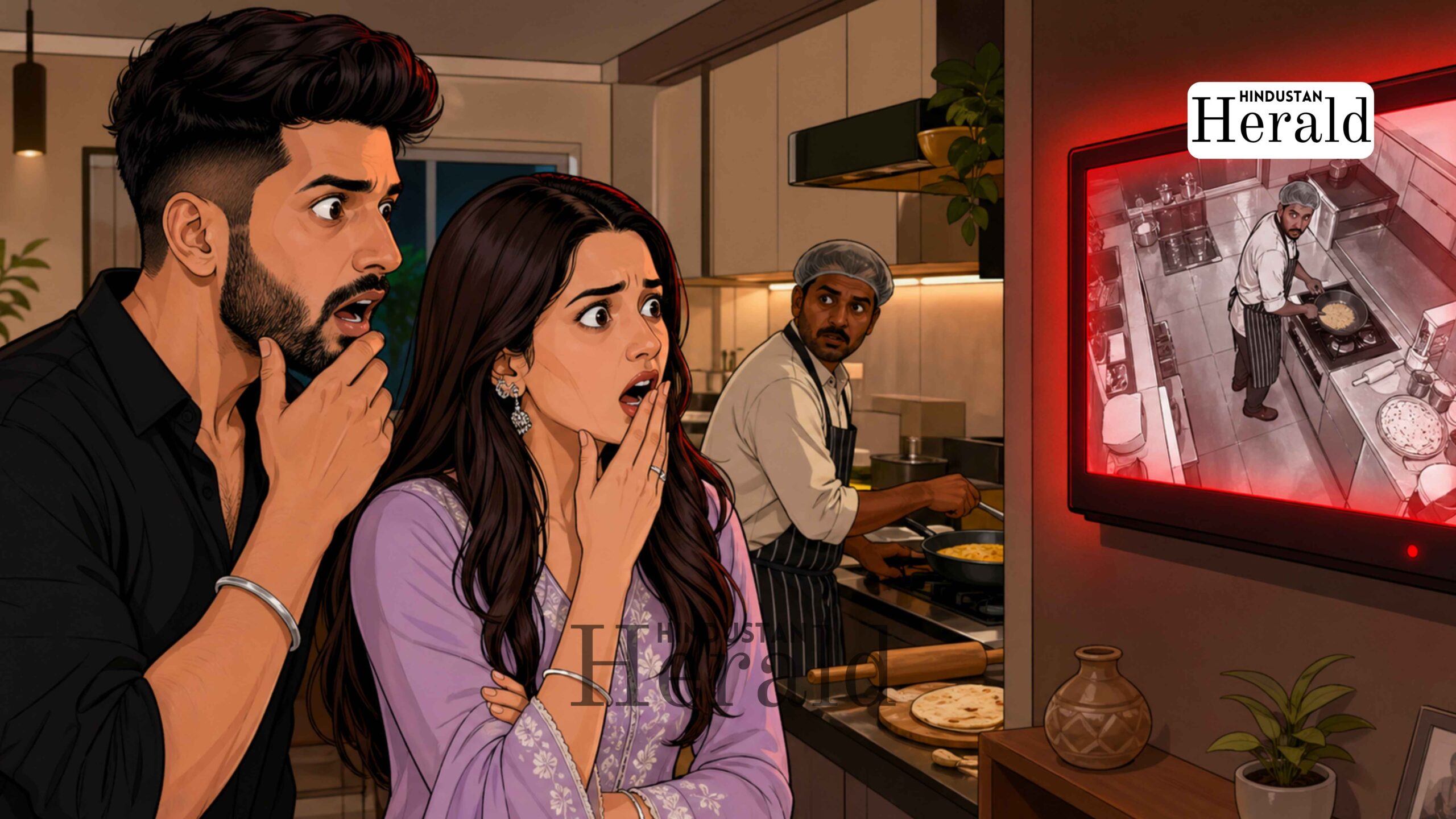 Lakhan and Neet Cook CCTV