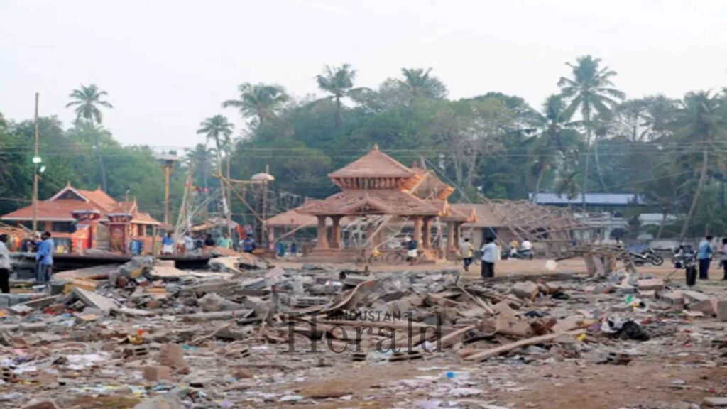 Kerala Fireworks Festival, Nenmara Vela