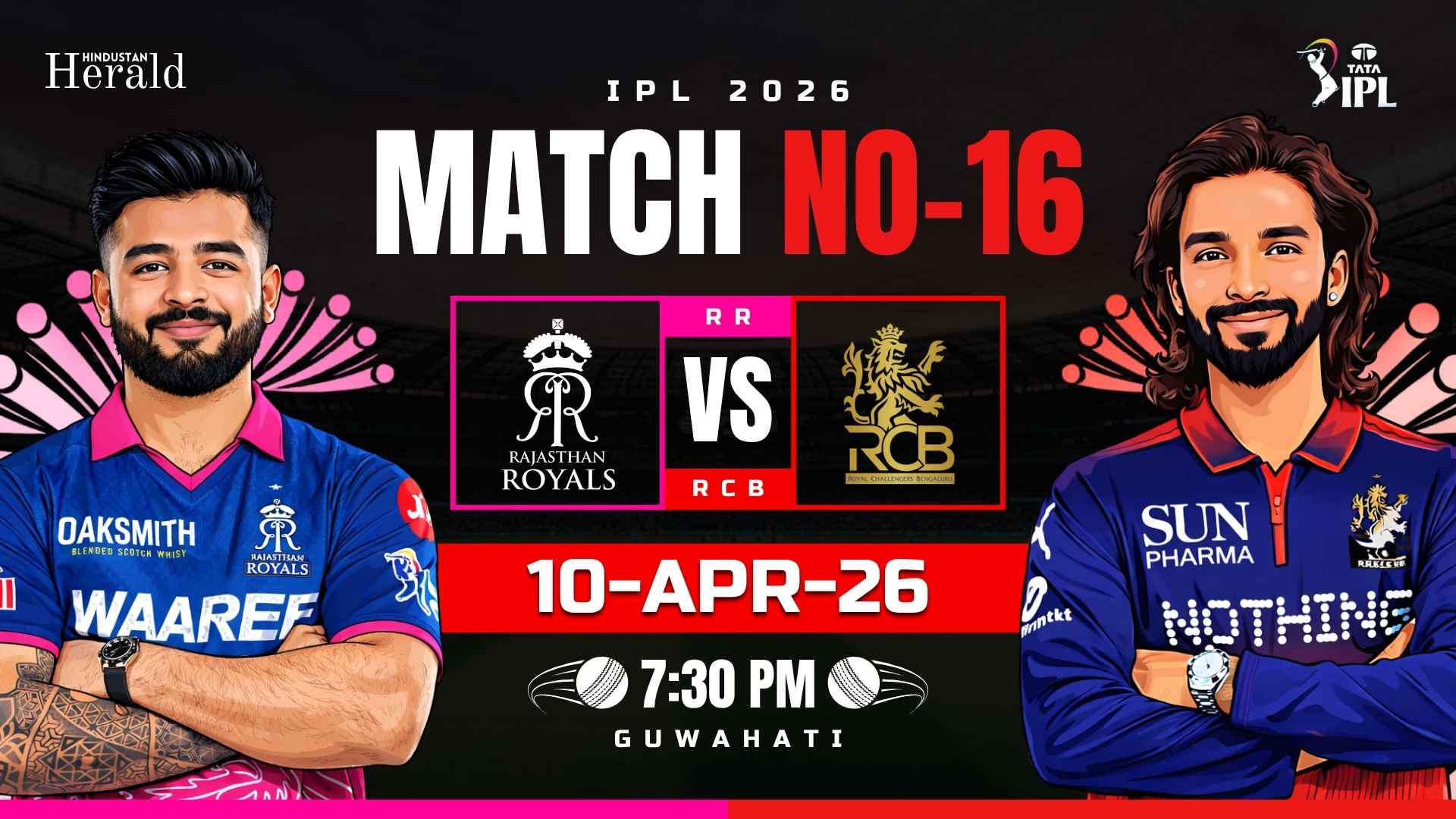 RR vs RCB IPL 2026