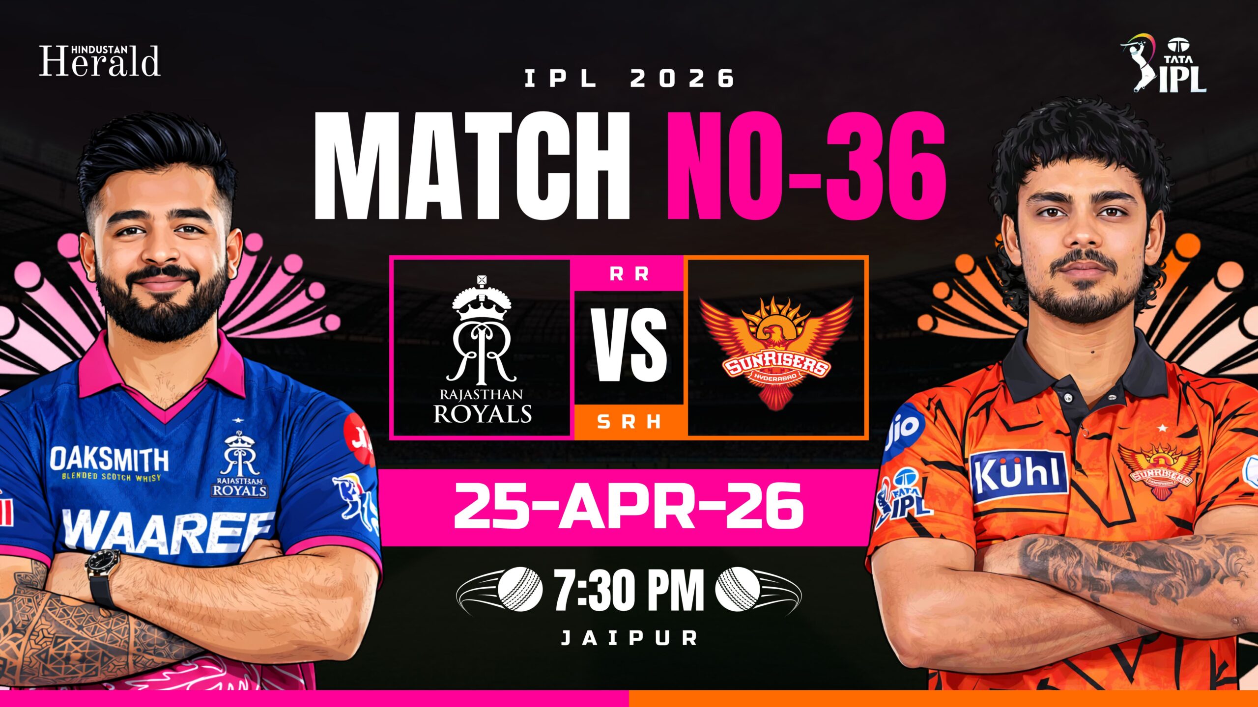 RR Vs SRH