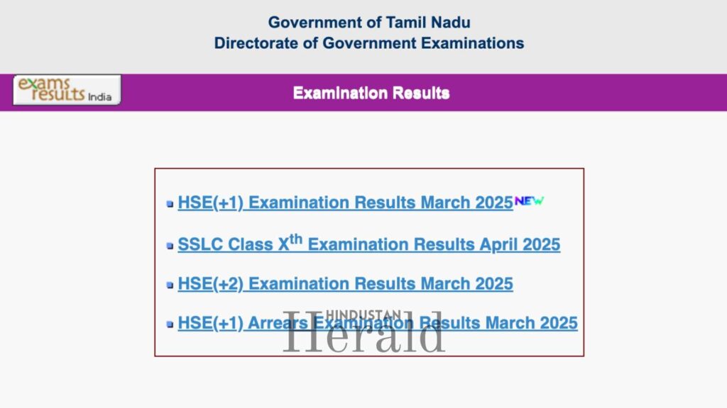 TN Board Result 2026