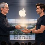 Tim Cook and John Ternus