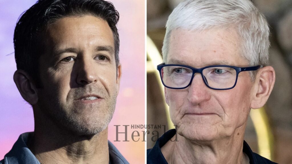 Tim Cook and John Ternus