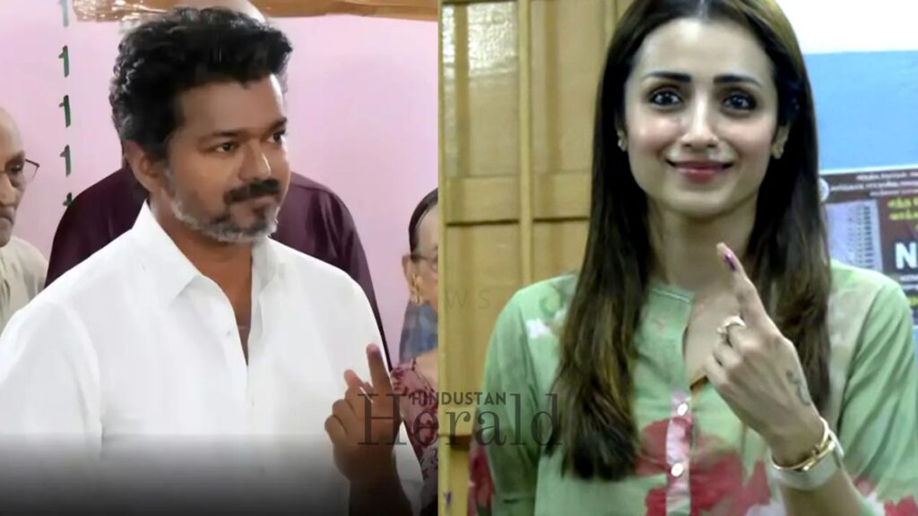 Trisha and Vijay