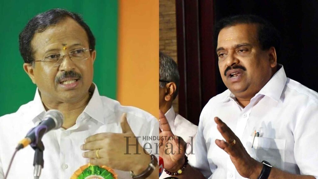 T.P. Senkumar and Rajeev Chandrasekhar