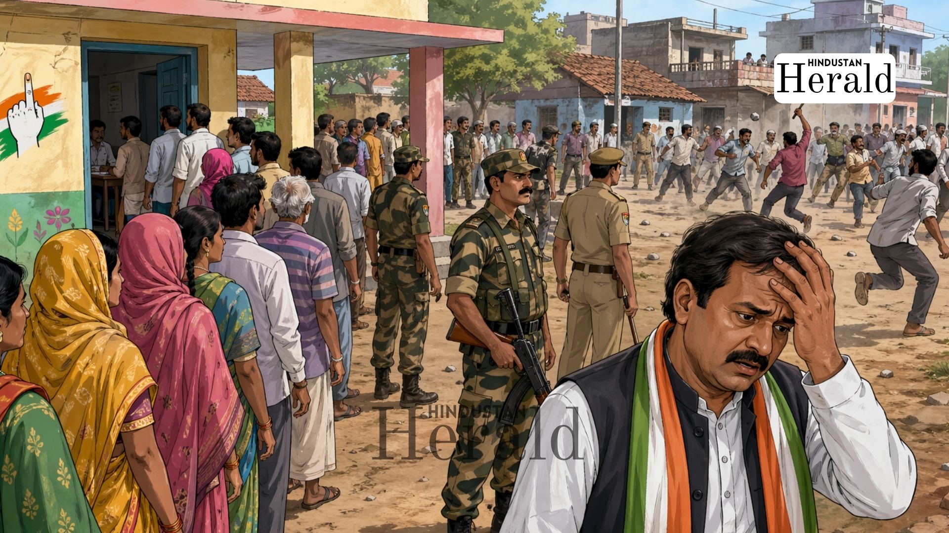 West Bengal Election Violence 2026