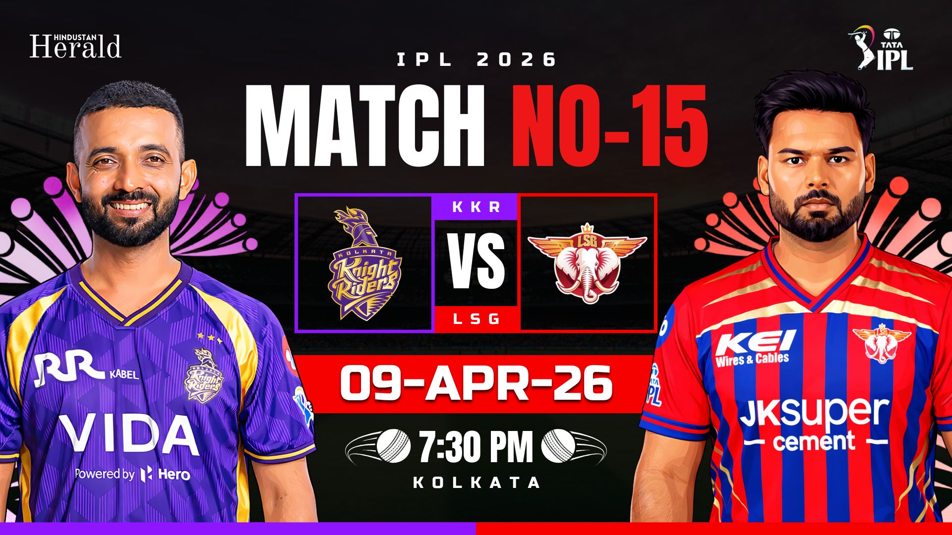 KKR Vs LSG