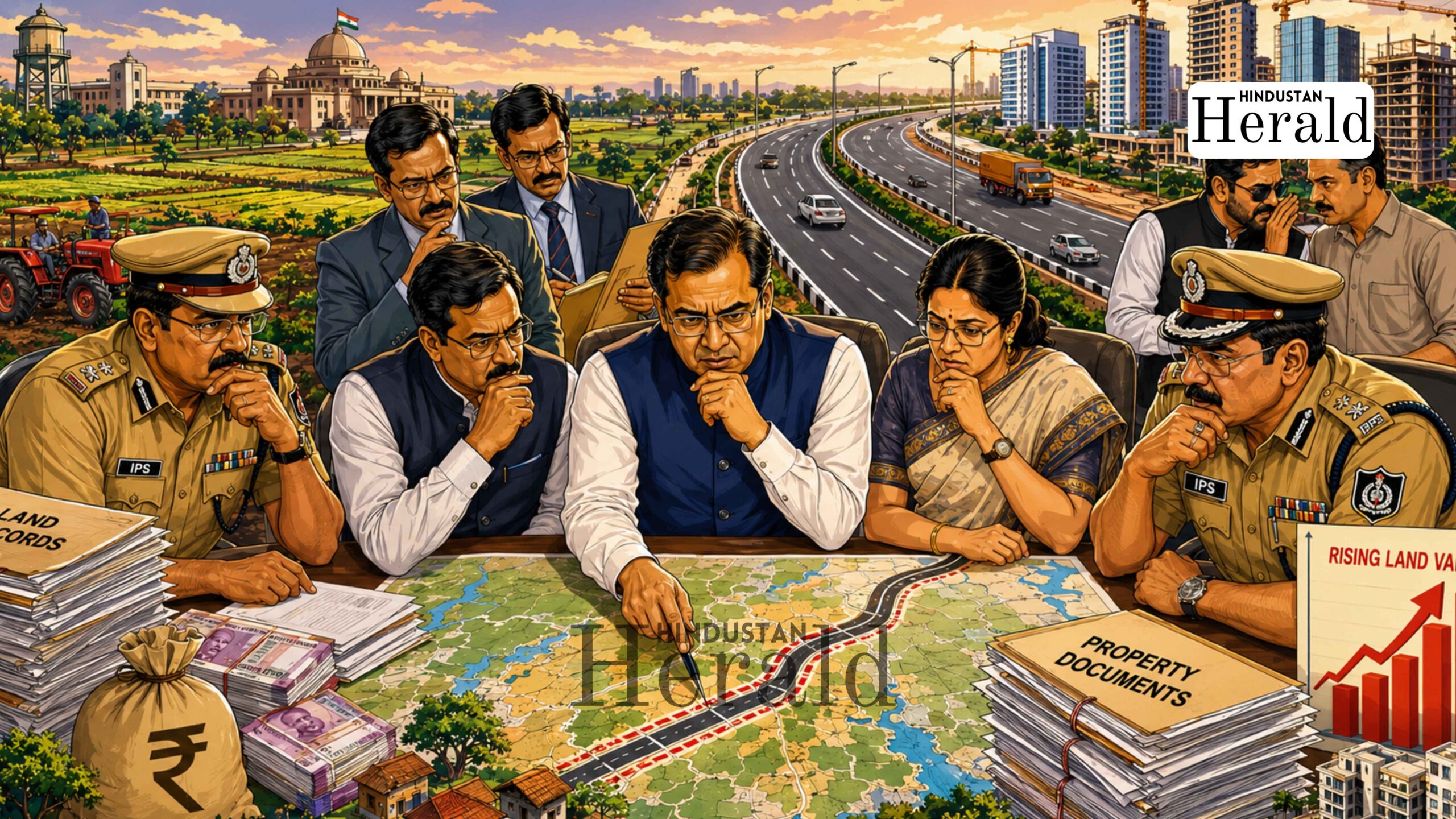 50 IAS and IPS Officers Bought Land