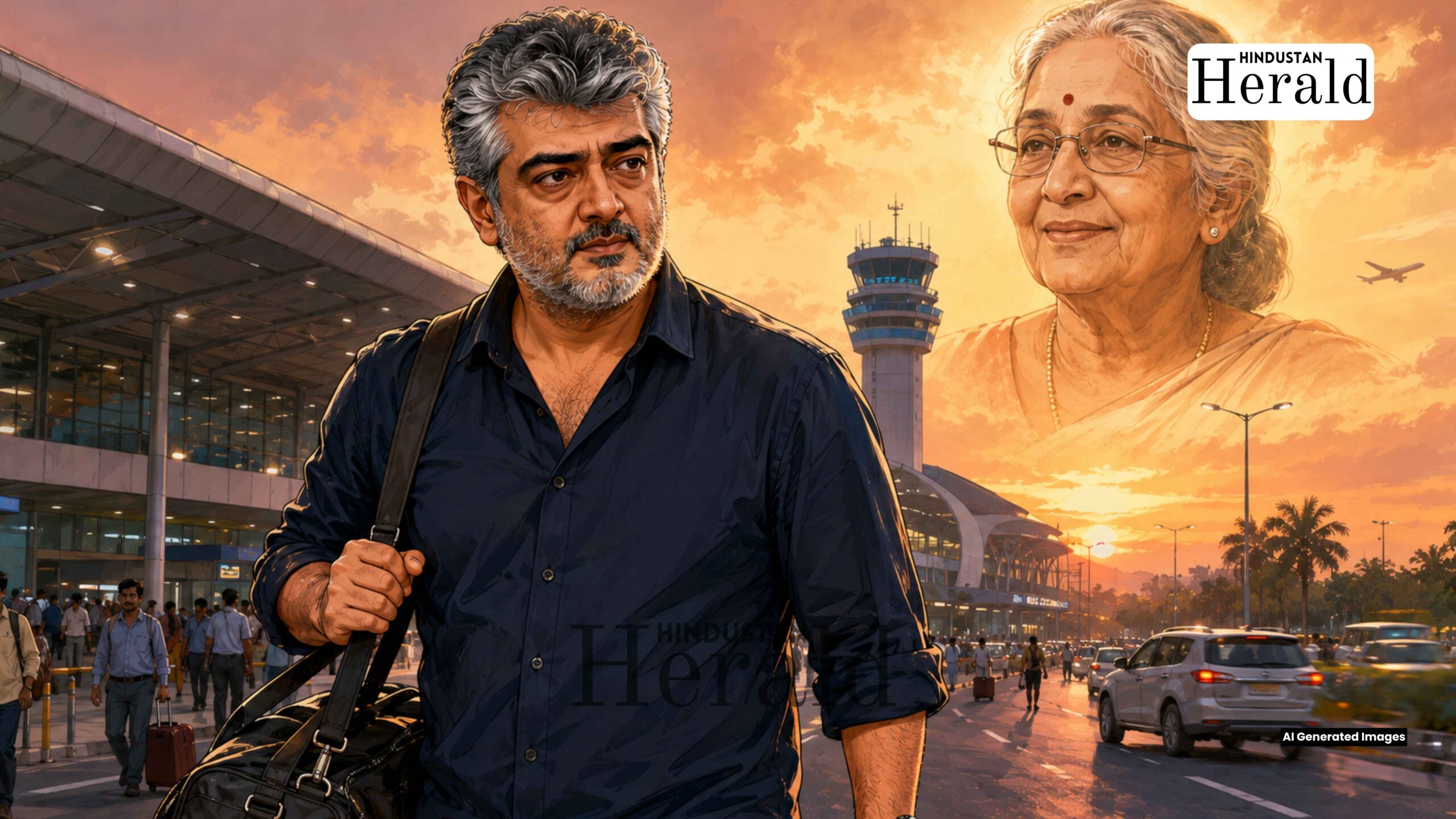 Ajith Kumar mother