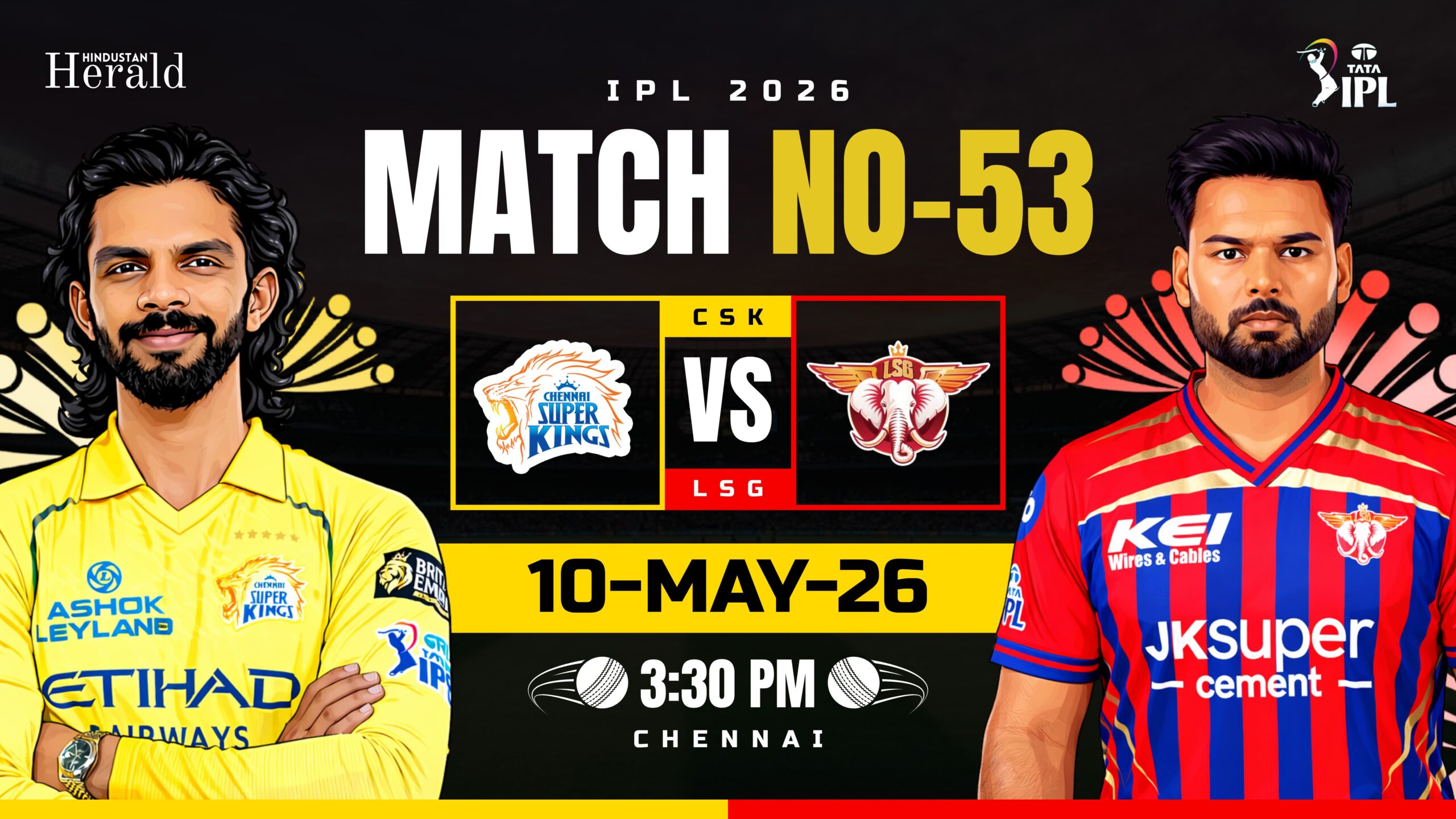CSK Vs LSG