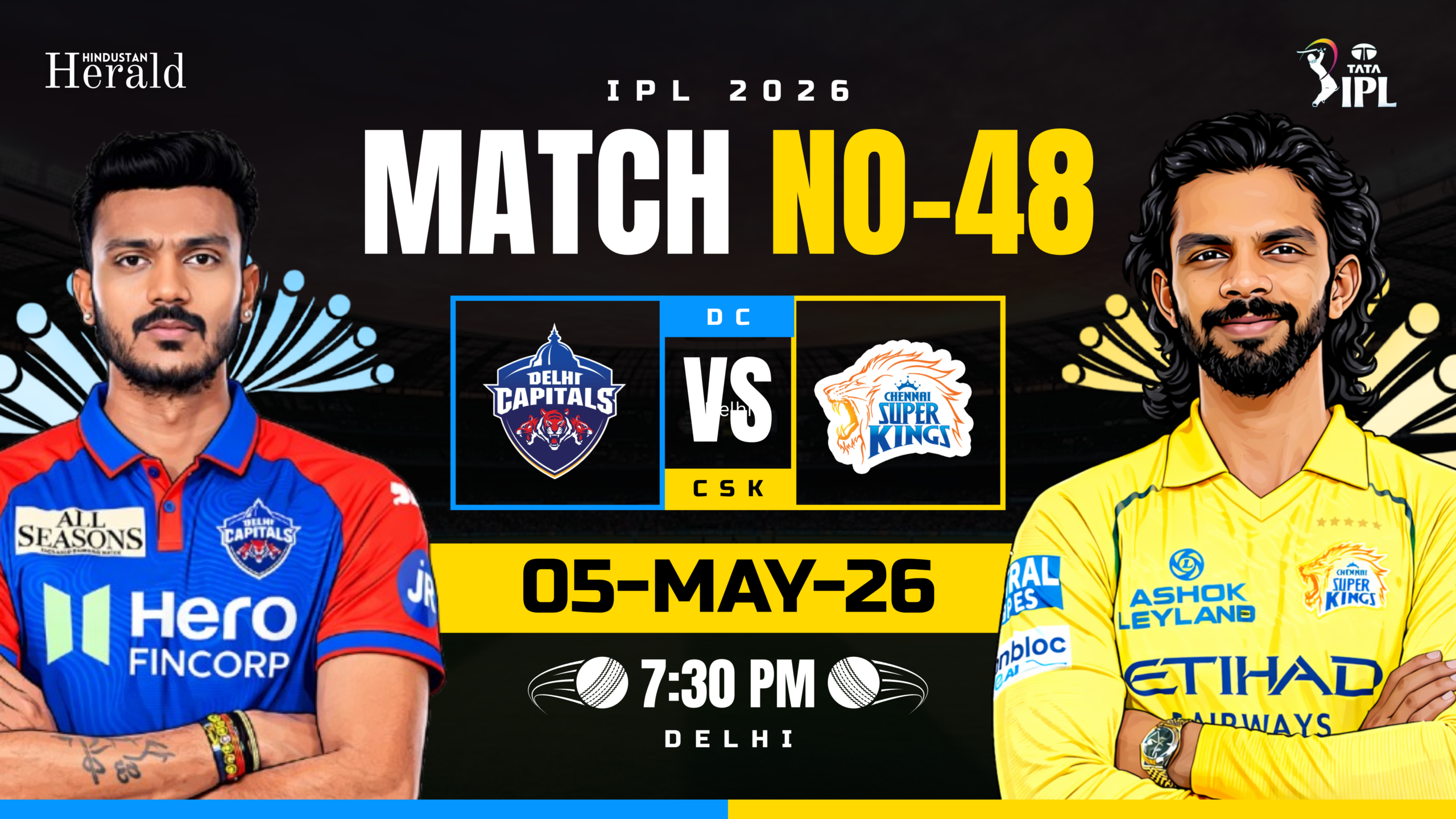 DC Vs CSK