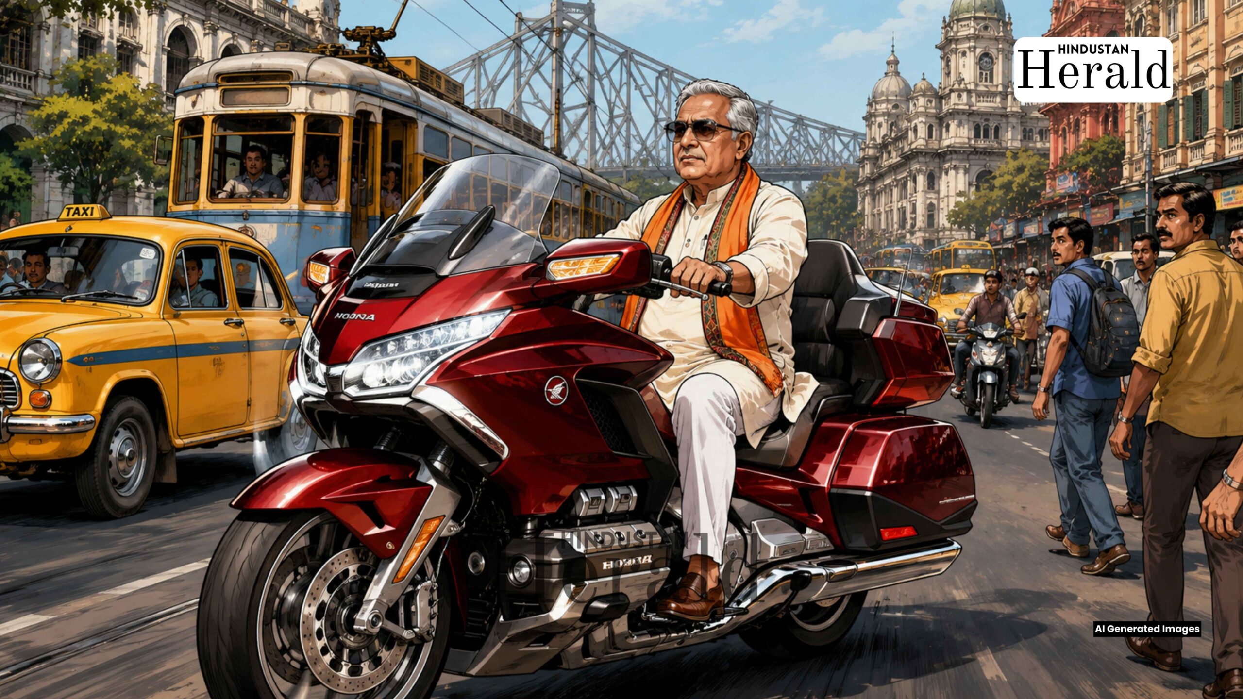 Dilip Ghosh helmet