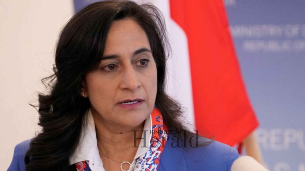 Foreign Minister Anita Anand