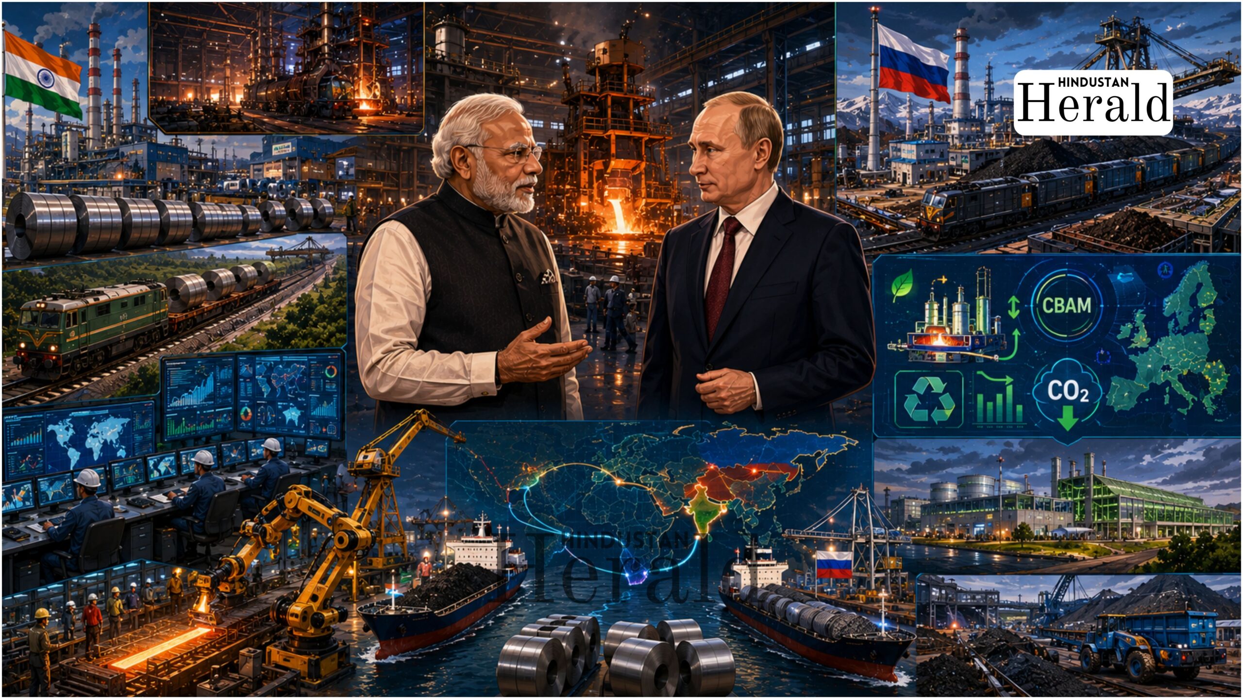 India Russia steel cooperation officials from India's Ministry of Steel and Russia's Ministry of Industry meet at a bilateral roundtable in New Delhi, April 2026